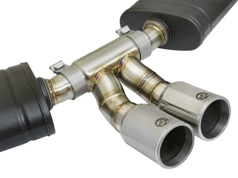 aFe MACHForce-Xp 2in 304 SS Cat-Back Exhaust w/Polished Tips 13-16 Porsche Boxster/Cayman 2.7L/3.4L - Additional View 10
