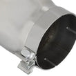 Load image into Gallery viewer, aFe MACHForce-Xp 5in Inlet x 6in Outlet x 15in length Polished Exhaust Tip - Side View