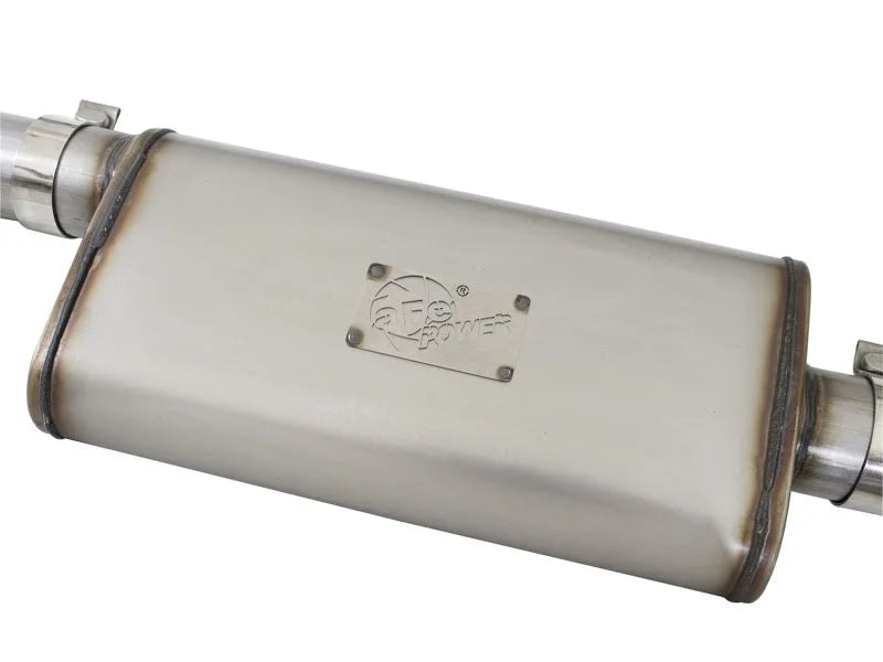 aFe Mach Force-XP Exhaust 3in CB SS 15-17 GM Colorado/Canyon 2.5L/3.6L Side Exit w/ Black Tip - Additional View 5