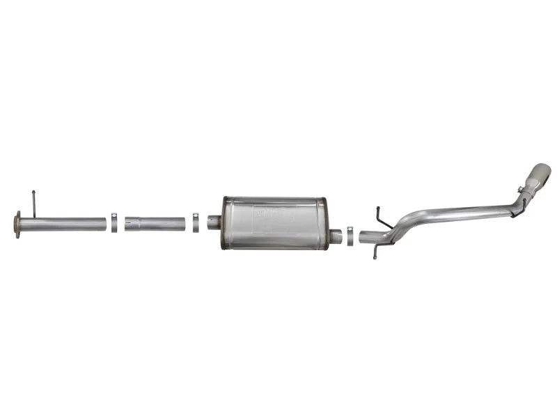 aFe Mach Force-XP Exhaust 3in CB SS 15-17 GM Colorado/Canyon 2.5L/3.6L Side Exit w/ Polished Tip - Additional View 7