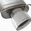 Load image into Gallery viewer, aFe Mach Force-Xp 3in CB Stainless Steel Dual Exhaust System w/Polished Tips 09-15 Cadillac CTS-V - Additional View 5