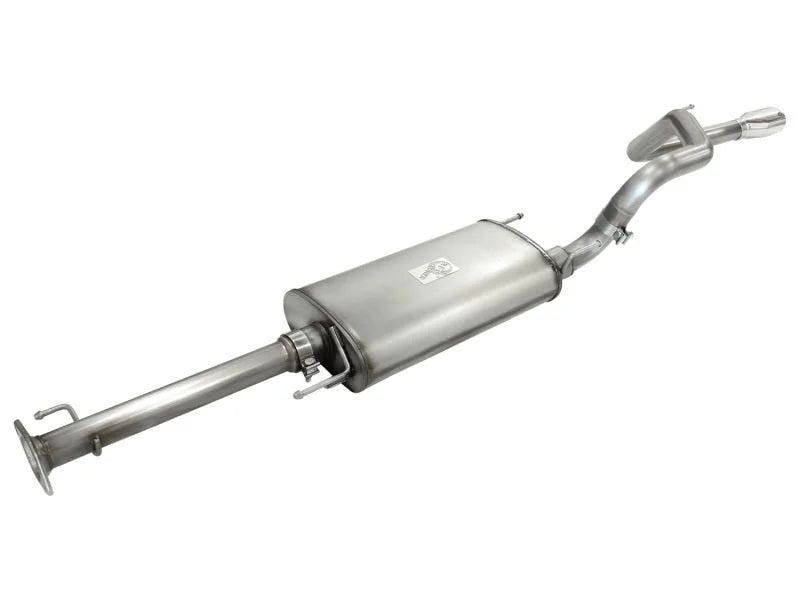 aFe MachFORCE XP Cat-Back 05-09 Lexus GX470 V8 4.7L 409SS w/ Oval Polished Tips Exhaust System - Installation View