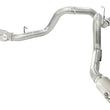 Load image into Gallery viewer, aFe MachForce XP Exhaust 4inch DP-Back All SS 2011-14 GM Diesel Trucks V8-6.6L LML Polished - Main Product View