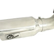 Load image into Gallery viewer, aFe MachForce XP Exhaust 4inch DP-Back All SS 2011-14 GM Diesel Trucks V8-6.6L LML Polished - Back View