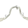 Load image into Gallery viewer, aFe MachForce XP Exhaust 4inch DP-Back All SS 2011-14 GM Diesel Trucks V8-6.6L LML Polished - Additional View 6