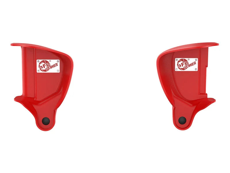 aFe Magnum AIS Air Scoop 15-18 BMW M3/15-20 M4 - Back View