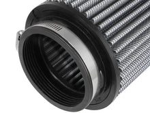Load image into Gallery viewer, aFe Magnum FLOW Air Filter Pro DRY S 3-1/2in F x 5in B x 4-3/4in T x 7in H / 1 FL in - Side View