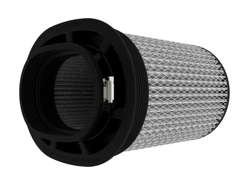 aFe Magnum FLOW Air Filter Pro DRY S (6.5x4.75)in F x (9x7)in B x (9x7) T (Inverted) x 9in H - Additional View 5
