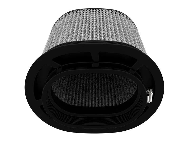 aFe Magnum FLOW Air Filter Pro DRY S (6.5x4.75)in F x (9x7)in B x (9x7) T (Inverted) x 9in H - Additional View 6
