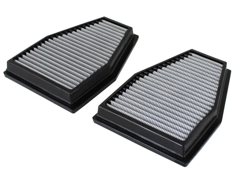 aFe Magnum FLOW OE Replacement Air Filter Pro DRY S 12-15 Porsche 911 (991) H6 3.4L/3.8L - Installation View