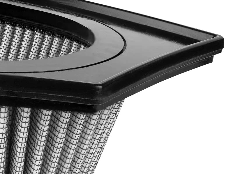 aFe Magnum FLOW PRO DRY S Inverted Air Filter 18-19 Jeep Wrangler (JL) I4-2.0L(t) - Back View