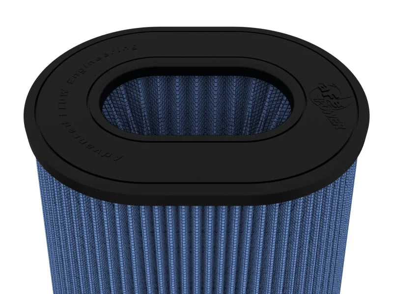aFe Magnum FLOW Pro 5R Universal Air Filter 5.50in F / 10x8 IN / Bx 8x6 T (Inv) / 9in H - Side View