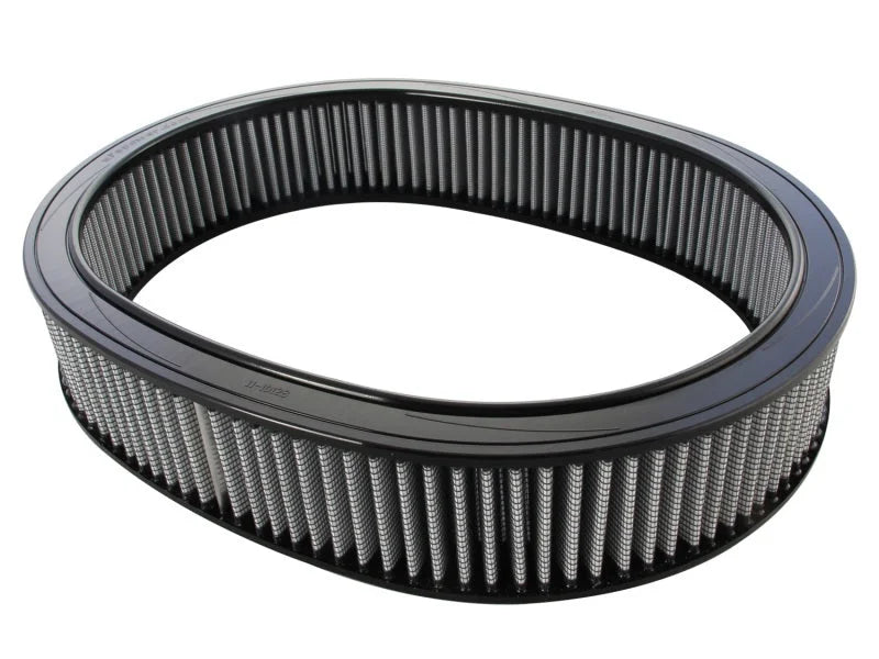 aFe Magnum FLOW Pro DRY S OE Replacement Air Filter 86-93 Mercedes 300E L6 - Back View
