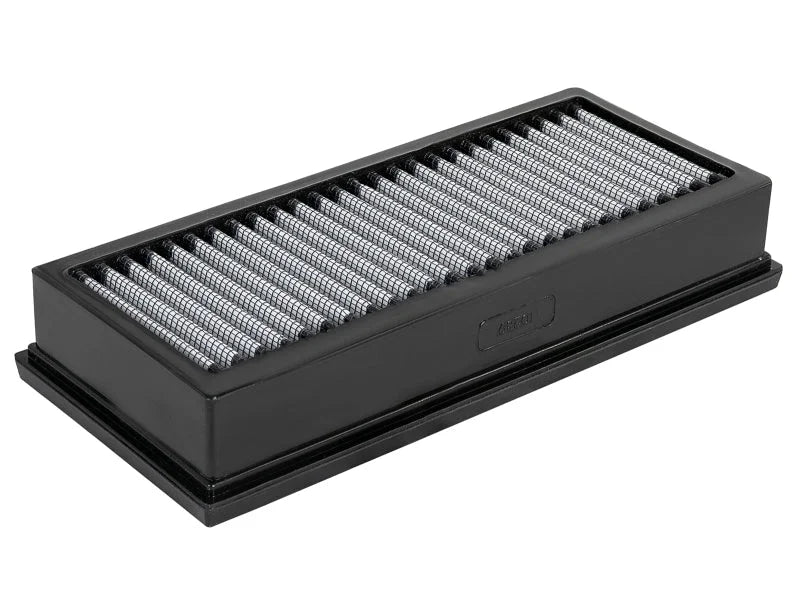 aFe Magnum FLOW Pro DRY S OE Replacement Filter 15-19 Mercedes C63 AMG 4.0L TT (Pair) - Back View