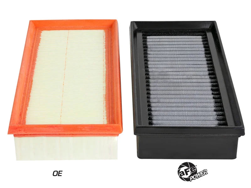 aFe Magnum FLOW Pro DRY S OE Replacement Filter 15-19 Mercedes C63 AMG 4.0L TT (Pair) - Additional View 6