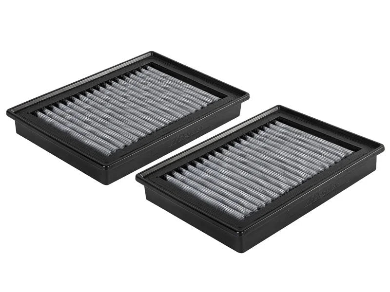 aFe Magnum FLOW Pro DRY S OE Replacement Filter (Pair) 2017 Infiniti Q60 V6 3.0 (tt) - Main Product View