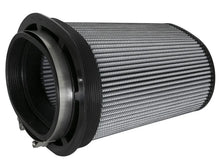 Load image into Gallery viewer, aFe Magnum FLOW Pro DRY S Replacement Air Filter F-(7X4.75) / B-(9X7) / T-(7.25 X 5) (Inv) / H-9in. - Installation View