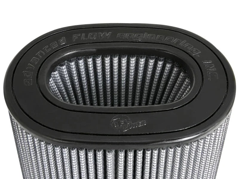aFe Magnum FLOW Pro DRY S Replacement Air Filter F-(7X4.75) / B-(9X7) / T-(7.25 X 5) (Inv) / H-9in. - Additional View 5