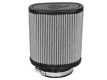Load image into Gallery viewer, aFe Magnum FLOW Pro DRY S Universal Air Filter 3.5in Flange 5.75x5in Base 6x2.75in Top 6.5in Height - Main Product View