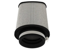 Load image into Gallery viewer, aFe Magnum FLOW Pro DRY S Universal Air Filter 3.5in Flange 5.75x5in Base 6x2.75in Top 6.5in Height - Additional View 5