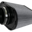 Load image into Gallery viewer, aFe Magnum FLOW Pro DRY S Universal Air Filter F-5in. / B-(8.5 x 4) MT2 / T-(7.5) / H-9in. - Back View