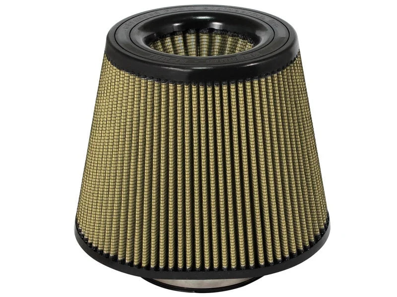 aFe Magnum FLOW Pro GUARD 7 Intake Replacement Air Filter 5.5 F / (7x10) B / 7 T (Inv) / 8in H - Main Product View