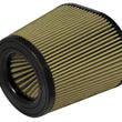 Load image into Gallery viewer, aFe Magnum FLOW Pro GUARD 7 Intake Replacement Air Filter 5.5 F / (7x10) B / 7 T (Inv) / 8in H - Installation View