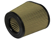 Load image into Gallery viewer, aFe Magnum FLOW Pro GUARD 7 Intake Replacement Air Filter 5.5 F / (7x10) B / 7 T (Inv) / 8in H - Installation View