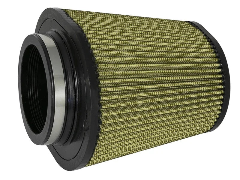 aFe Magnum FLOW Pro GUARD 7 Replacement Air Filter 4.5 F / (9x7.5) B / (6.75 x 5.5) T (Inv) / 9in. H - Additional View 5