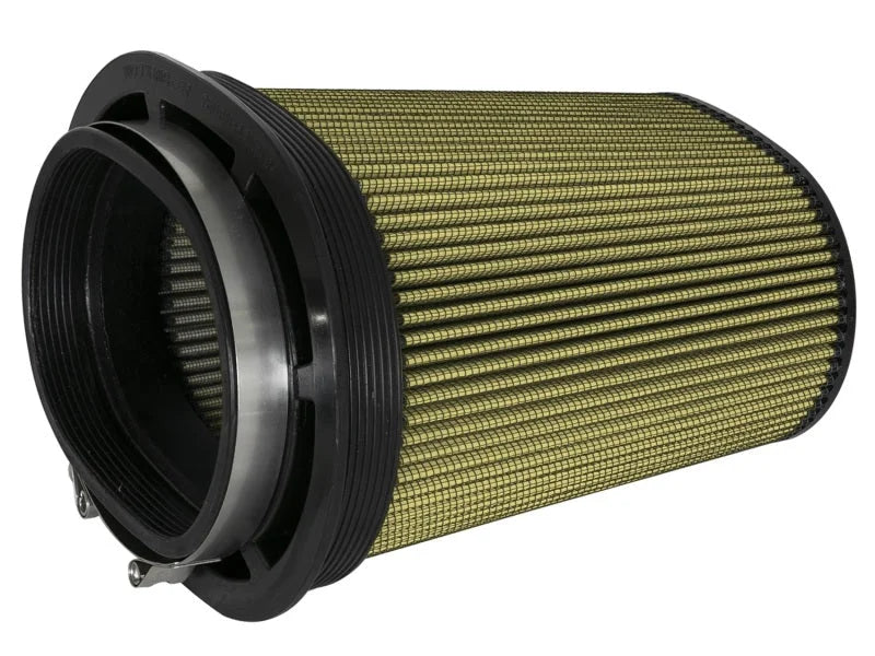aFe Magnum FLOW Pro GUARD 7 Replacement Air Filter F-(7X4.75) / B-(9X7) / T-(7.25X5) (Inv) / H-9in. - Back View