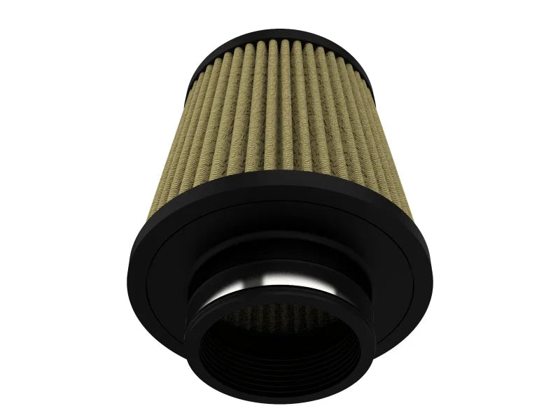 aFe Magnum FLOW Pro Guard 7 Universal Air Filter F-3in / B-6in / T-4in / H-6in - Side View