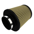 Load image into Gallery viewer, aFe Magnum FLOW Pro Guard 7 Universal Air Filter F-3in / B-6in / T-4in / H-6in - Back View