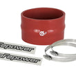 Load image into Gallery viewer, aFe Magnum FORCE CAI Univ. Silicone Coupling Kit (3.5in. ID / 2.25in. L) Straight w/Hump - Red