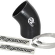 Load image into Gallery viewer, aFe Magnum FORCE CAI Univ. Silicone Coupling Kit (3in. ID / 6in. L / 45-Deg.) Elbow Coupler - Black - Main Product View
