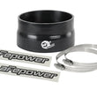 Load image into Gallery viewer, aFe Magnum FORCE CAI Univ. Silicone Coupling Kit (4in to 3.8in ID / 2in L) Reducer Coupler - Black - Main Product View