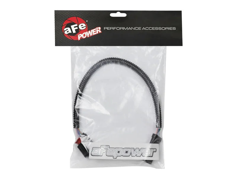 aFe Magnum FORCE Cold Air Intake MAF Extension Harness 12in 11-19 Ford Diesel V8-6.7L (td) - Side View