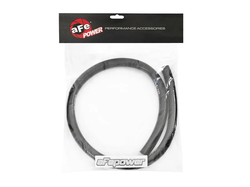 aFe Magnum FORCE Cold Air Intake System Spare Parts Kit (1/2in ID x 36in L) - Installation View