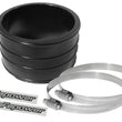 Load image into Gallery viewer, aFe Magnum FORCE Cold Air Intake System Spare Parts Kit (3in ID x 2in L) Straight Coupler - Black - Main Product View