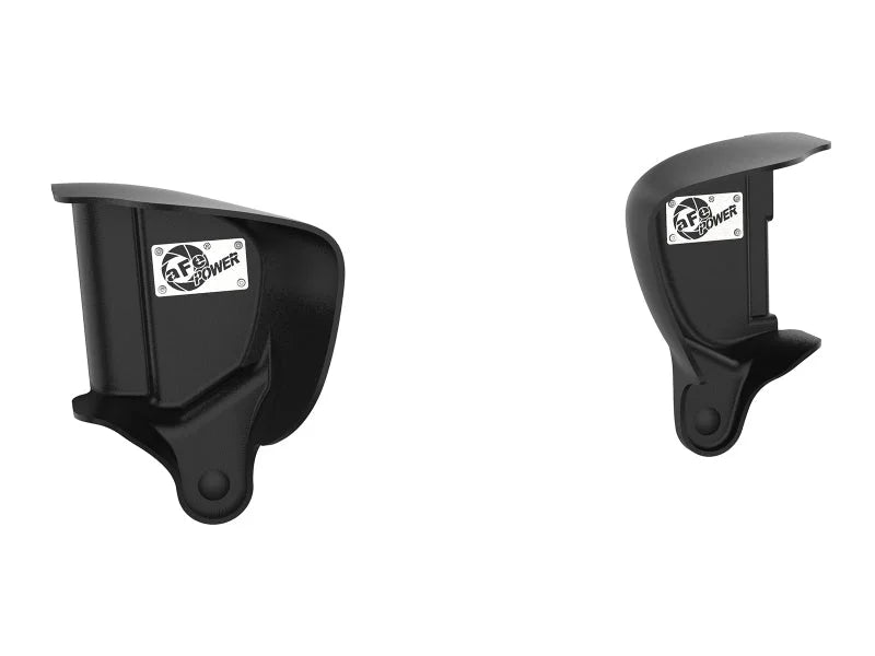 aFe Magnum FORCE Dynamic Air Scoop 15-18 BMW M3/15-20 M4 - Back View