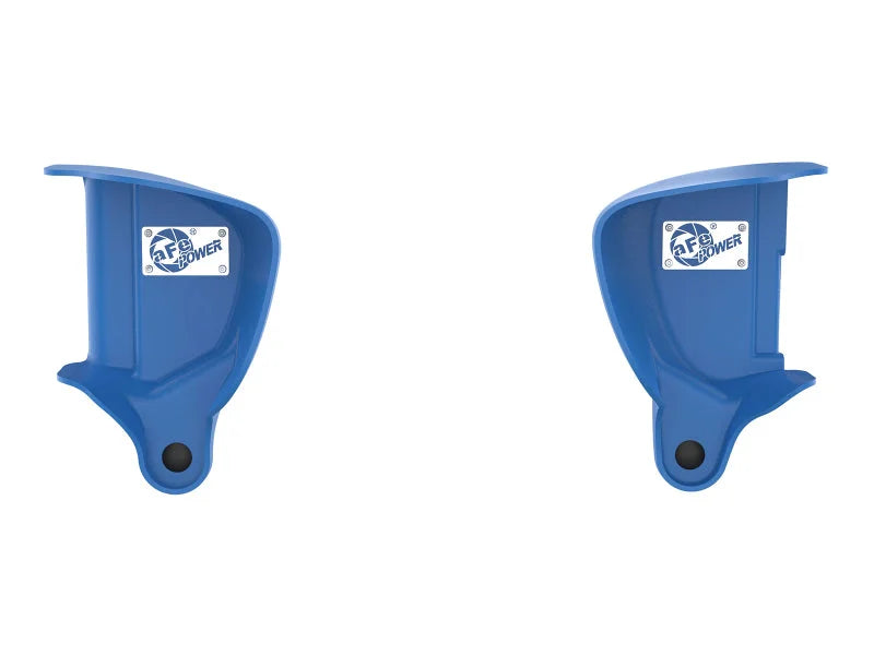 aFe Magnum FORCE Dynamic Air Scoop 15-18 BMW M3/15-20 M4 - Blue - Additional View 5