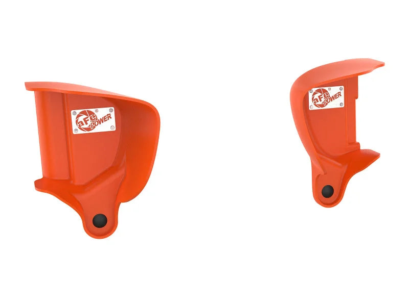 aFe Magnum FORCE Dynamic Air Scoop 15-18 BMW M3/15-20 M4 - Orange - Additional View 5