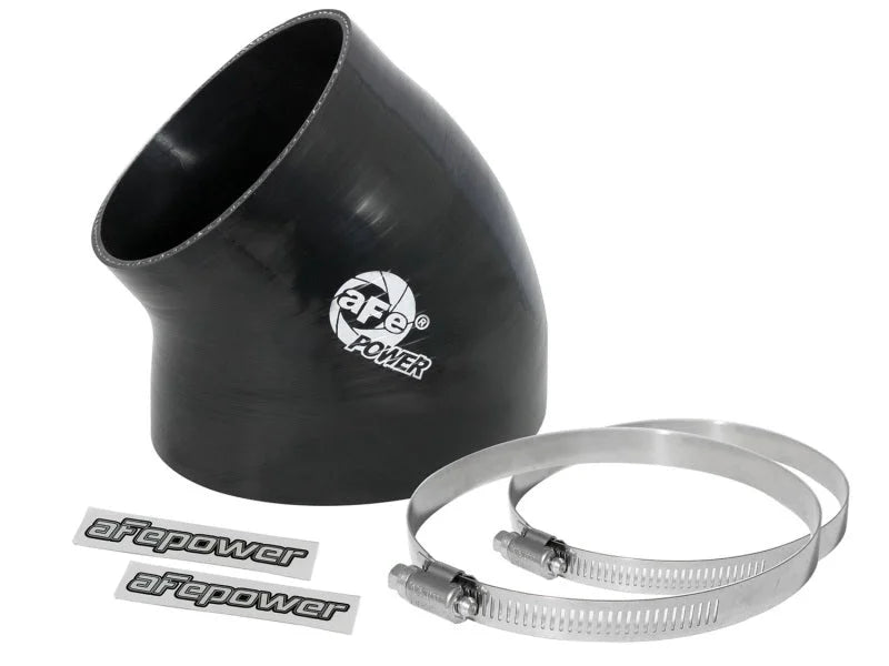 aFe Magnum FORCE Silicone Replacement Coupling Kit 4.15in ID x 3-1/2in Length Elbow Reducer - Main Product View