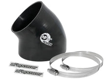 Load image into Gallery viewer, aFe Magnum FORCE Silicone Replacement Coupling Kit 4.15in ID x 3-1/2in Length Elbow Reducer - Main Product View