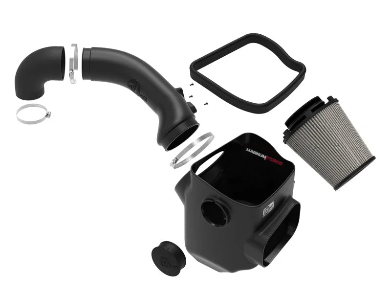 aFe Magnum FORCE Stage-2 Cold Air Intake System w/ Pro DRY S Media 16-19 Nissan Titan XD V8-5.0L(td) - Installation View