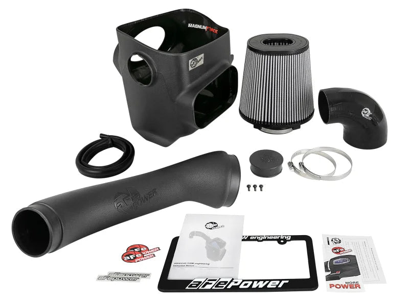 aFe Magnum FORCE Stage-2 Cold Air Intake System w/ Pro DRY S Media 16-19 Nissan Titan XD V8-5.0L(td) - Additional View 9