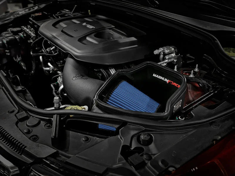 aFe Magnum FORCE Stage-2 PRO 5R CIA System 16-19 Jeep Grand Cherokee (WK2) - V6-3.6L - Side View
