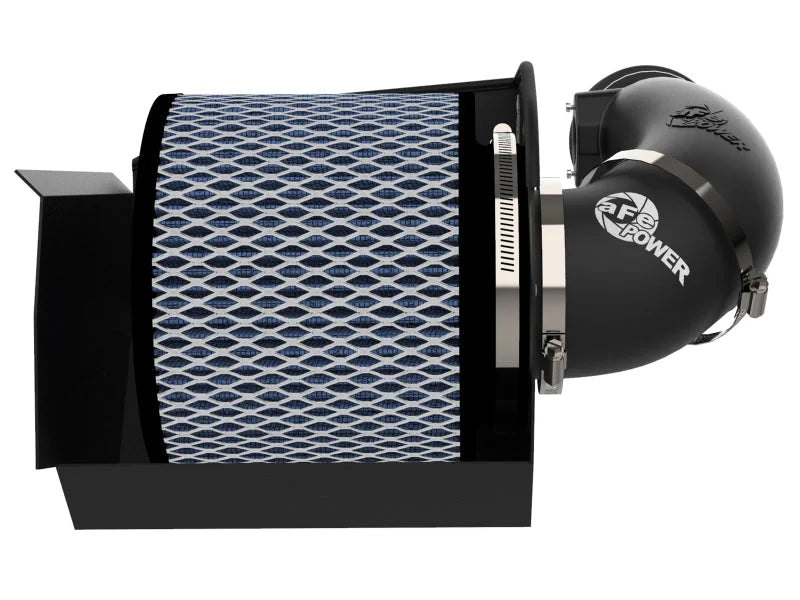 aFe Magnum FORCE Stage-2 Pro 5R Cold Air Intake System 01-16 Nissan Patrol (Y61) I6 4.8L - Back View