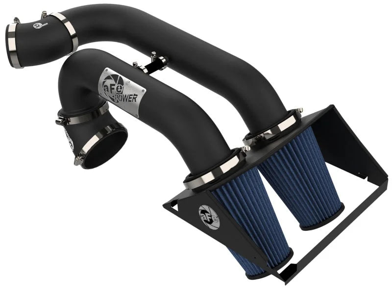 aFe Magnum FORCE Stage-2 Pro 5R Cold Air Intake System 15-17 Ford F-150 V6 2.7L (tt) - Main Product View