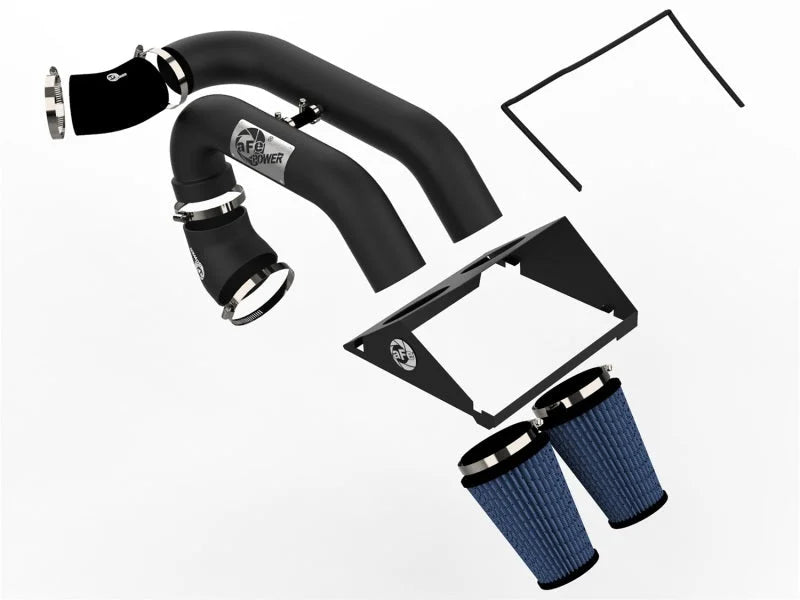 aFe Magnum FORCE Stage-2 Pro 5R Cold Air Intake System 15-17 Ford F-150 V6 2.7L (tt) - Side View