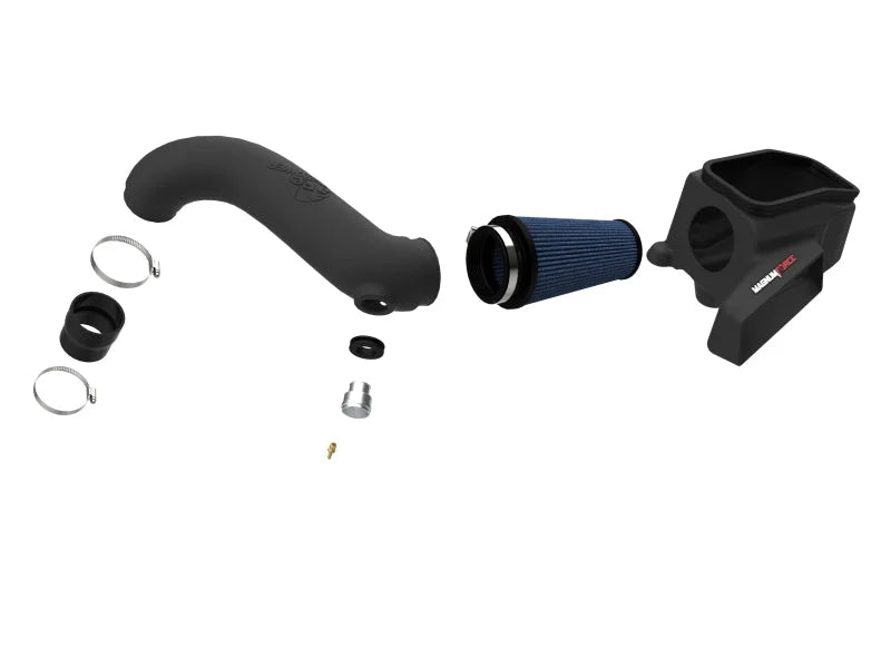 aFe Magnum FORCE Stage-2 Pro 5R Cold Air Intake System 15-19 Volkswagen GTI (MKVII) L4-2.0L (t) - Side View
